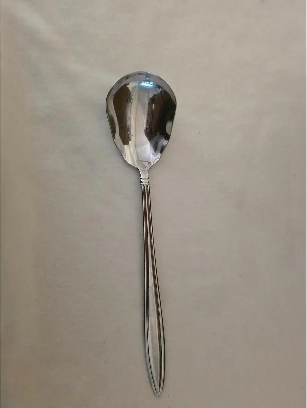 Reed & Barton Celebration Salad Serving Spoon Stainless 12.5